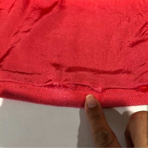 Jennings by Lyndal refsnes silk orange silk blazer front pocket size:14 - Picture 9 of 16